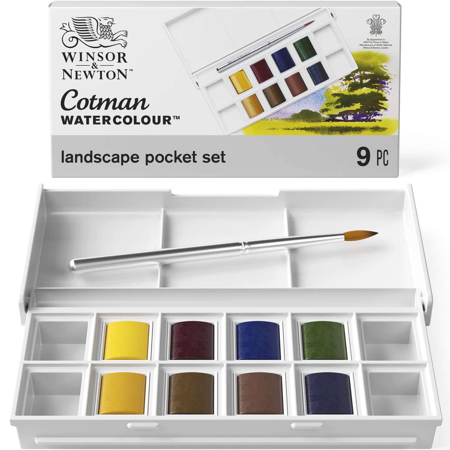 WINSOR & NEWTON™ Cotman™, Themen-Sets mit 8 halben Näpfchen